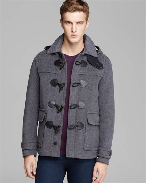 burberry brit hooded toggle jacket|Burberry clothing for men.